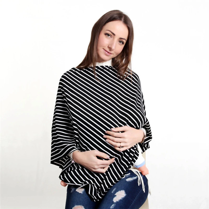 Drop shipping Baby Seat Cover Fashionable Nursing Scarves  Triangle Capes For Breastfeeding Clothes Newly Born Shopping Cart