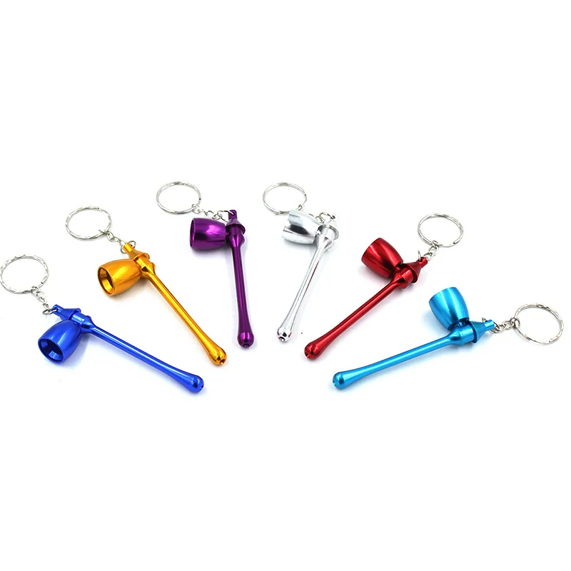 

Pipes Mini Keychain Mushroom Styles Ultimate Pipe Mini Aluminum Metal Keyrings Key Chain