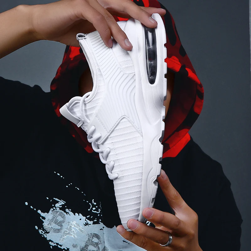 

New Style Casual Shoes Krasovki Mens Superstar Mesh Sneakers Adult Sapatos Masculino Breathable Air Cushion Shoes Footwear
