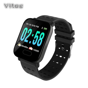 

Smart Watch a6 Heart Rate Sleep Monitor Sport Smartwatch Waterproof Fitness Tracker Blood Pressure Men Watch for iOS Android