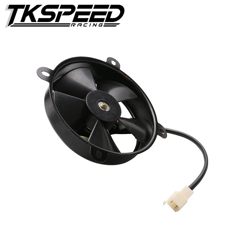 TKSPEED Dirt Pit Bike Motorcycle ATV Quad Oil Cooler Water Cooler Radiator Electric Cooling Fan