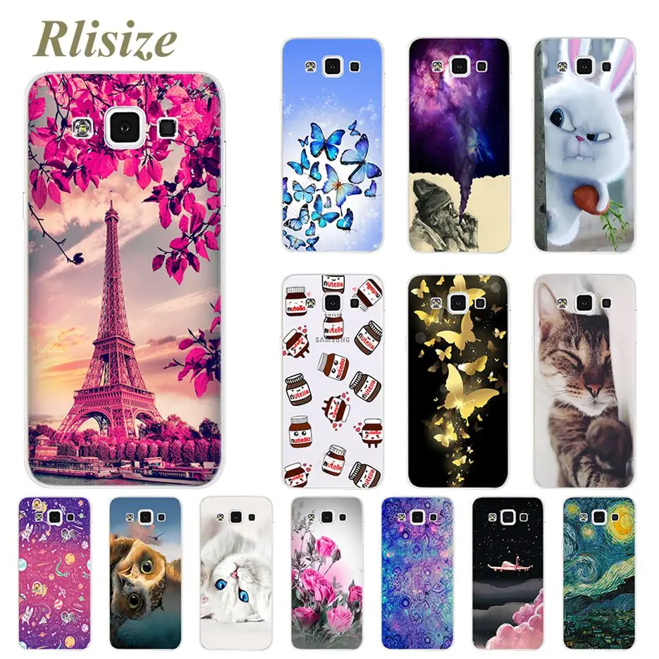 

Phone Case For Samsung Galaxy A5 2015 A 5 Soft Silicone Back Cover For Coque Samsung Galaxy A5 5 A 2015 Case Cute Painted Bumper