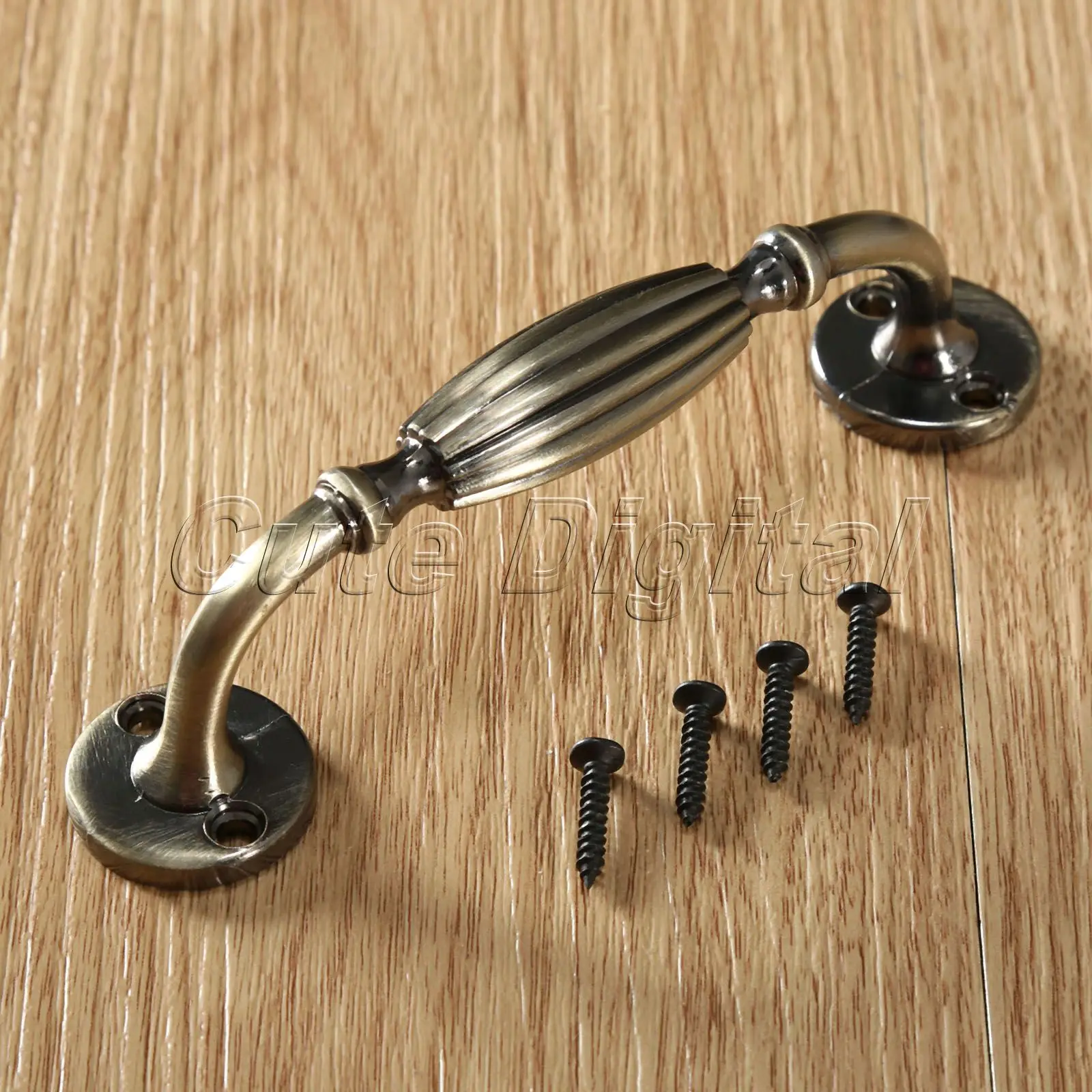 DRELD 96mm Antique Kitchen Door Furniture Handles Handles and