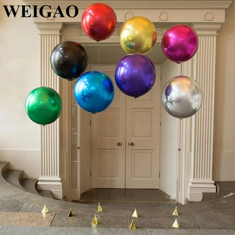 WEIGAO 4D воздушные шары из алюминиевой фольги надувные воздушные шары с гелием Свадебные украшения детский душ воздушные шары ко дню рождения Детские праздничные принадлежности