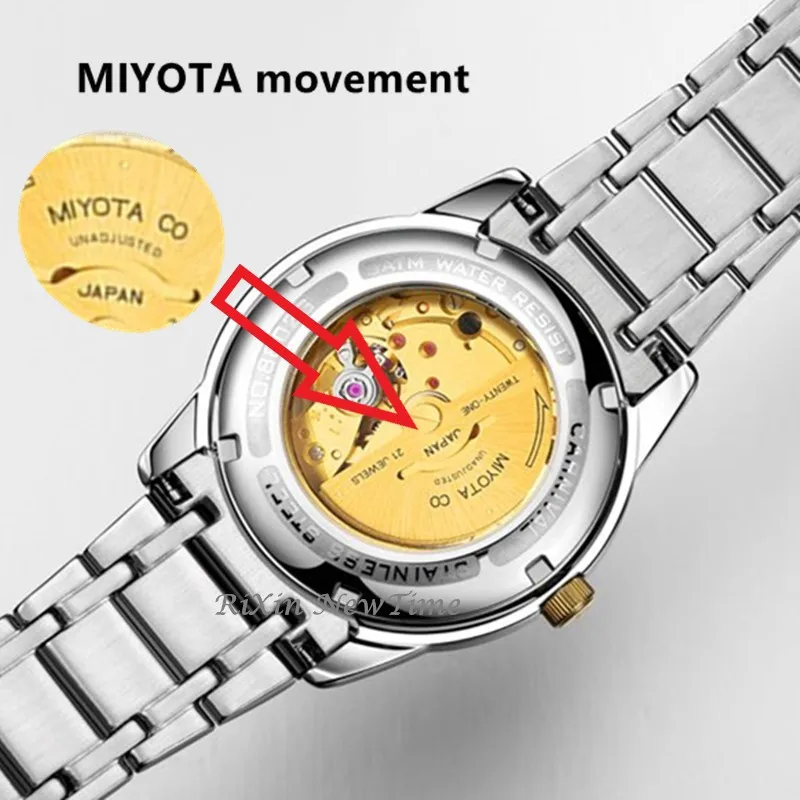 Miyota Automatic Men Watch Carnival Tritium Luminous Top Brand Luxury Mechanical Watches Men Clock-2