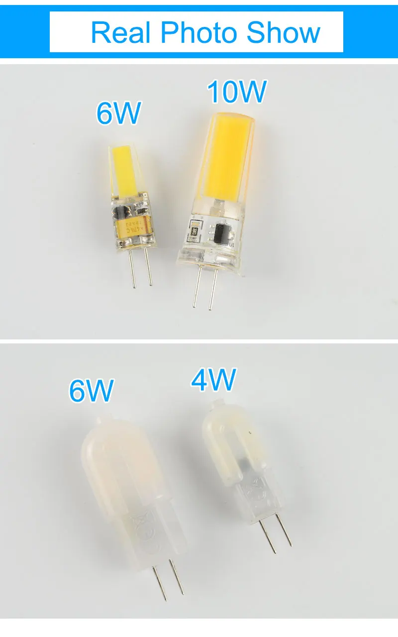 GreenEye 10 шт. мини G4 светодиодный светильник AC220V/ACDC12V SMD2835 4 Вт 6 Вт 10 Вт с регулируемой яркостью лампада светодиодный G4 лампочка Замена галогенного кристалла