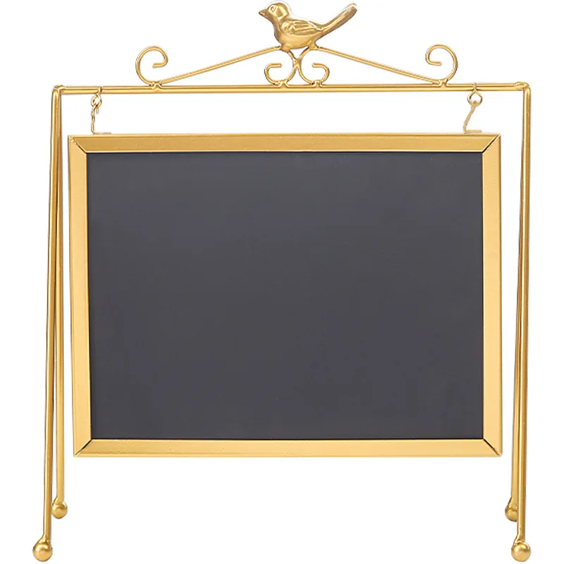 ABLA Desktop Message Blackboard Easel Chalkboard Kids Memo Black Board Writing Boards Big