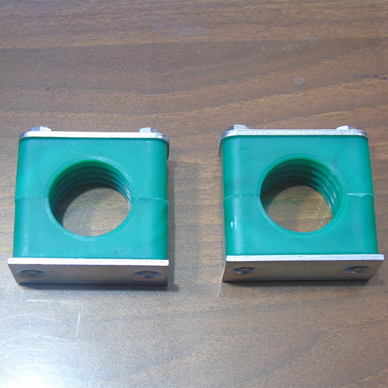 

Light load type single-hole hexagonal plastic pipe clips hydraulic oil pipe card 6-30mm fastener bracket steel pipe clamp