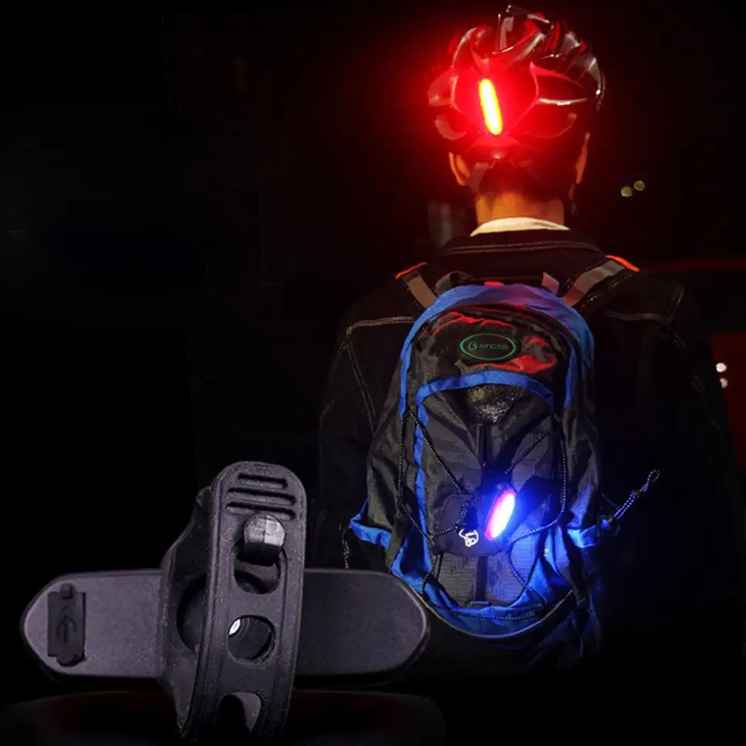 

120LM Rechargeable LED USB Mountain Bike Tail Light Taillight Safety Warning Bicycle Rear Light Night riding COB warning lights