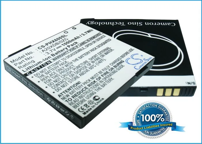 

Mobile Phone Battery For PHILIPS Xenium X600 ( P/N A20XDB/0ZC )