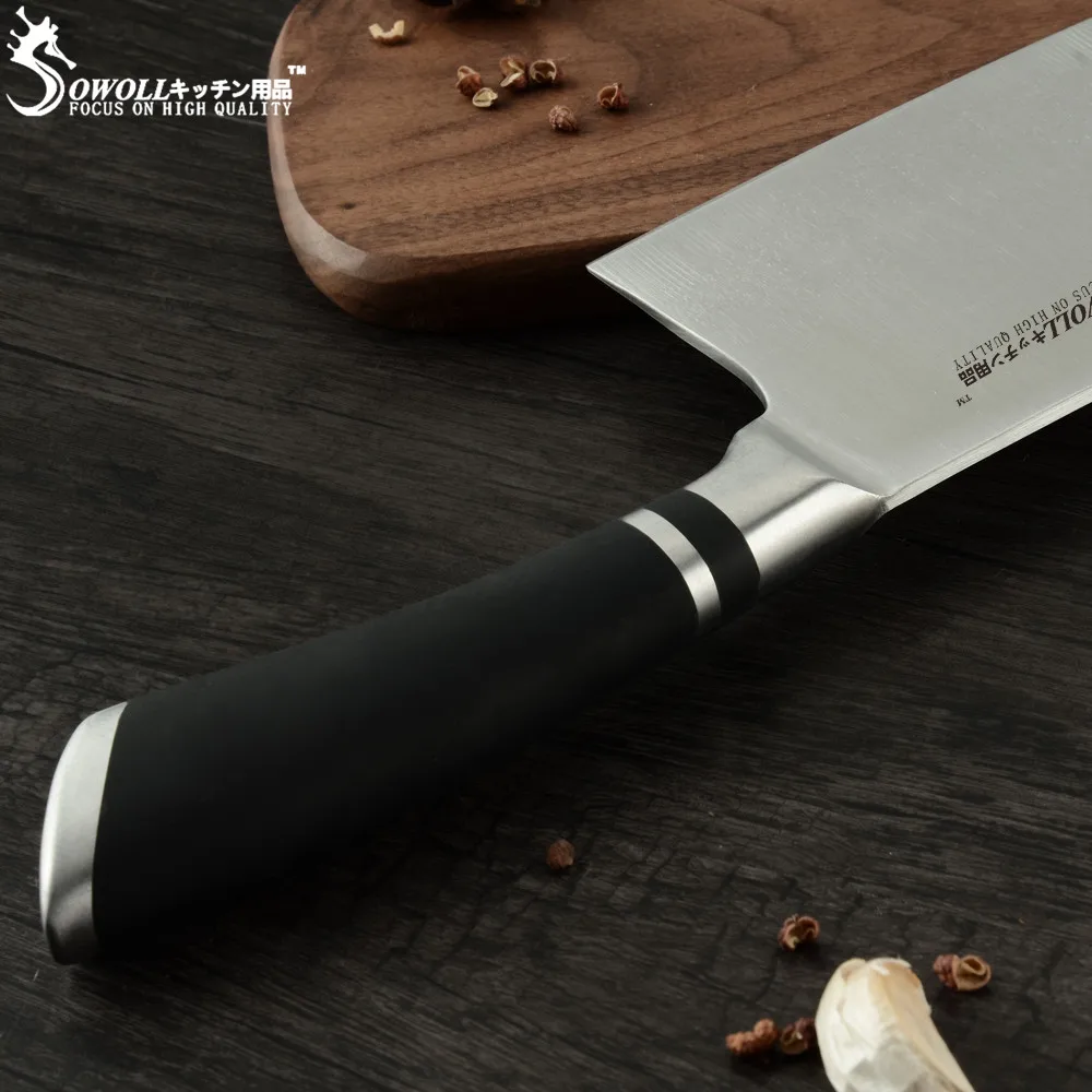 SOWOLL столовые приборы кухонные ножи из нержавеющей стали набор для очистки овощей