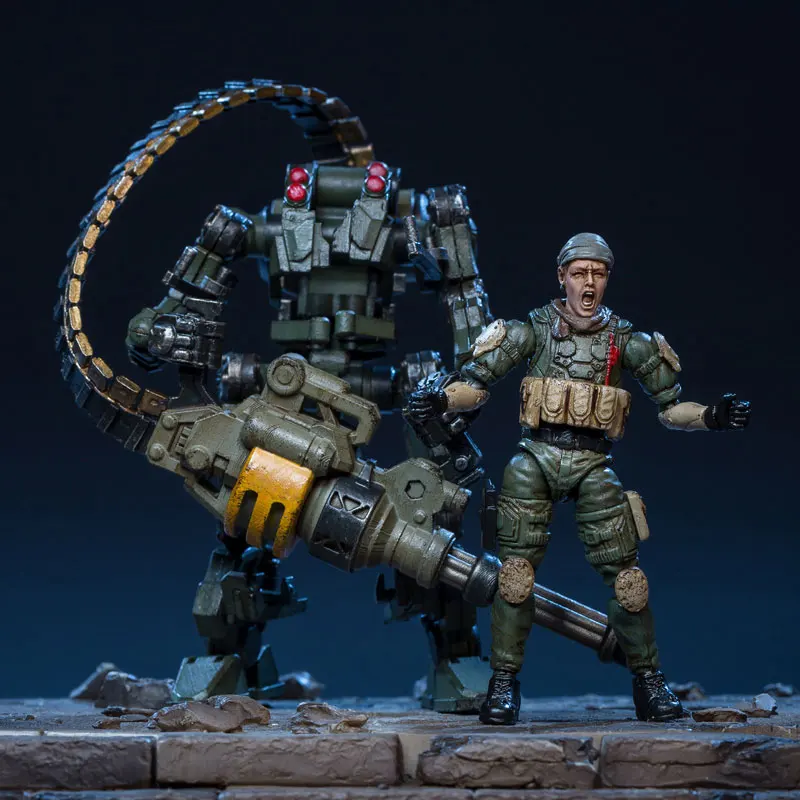 JOYTOY 1/25 модель фигурка солдат Азия Тихоокеанский союз Альфа битва (зеленый)