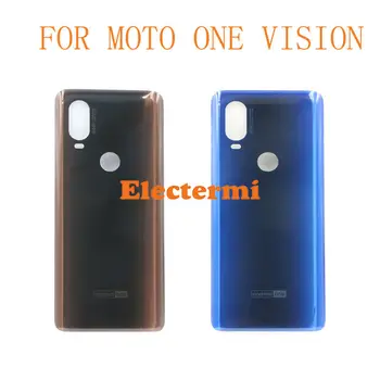

For MOTOROLA ONE VISION / XT1970-1 MOTO XT 1970 ANDROID ONE Battery Cover Tapa Back Housing Rear Door Case For Free Shipping