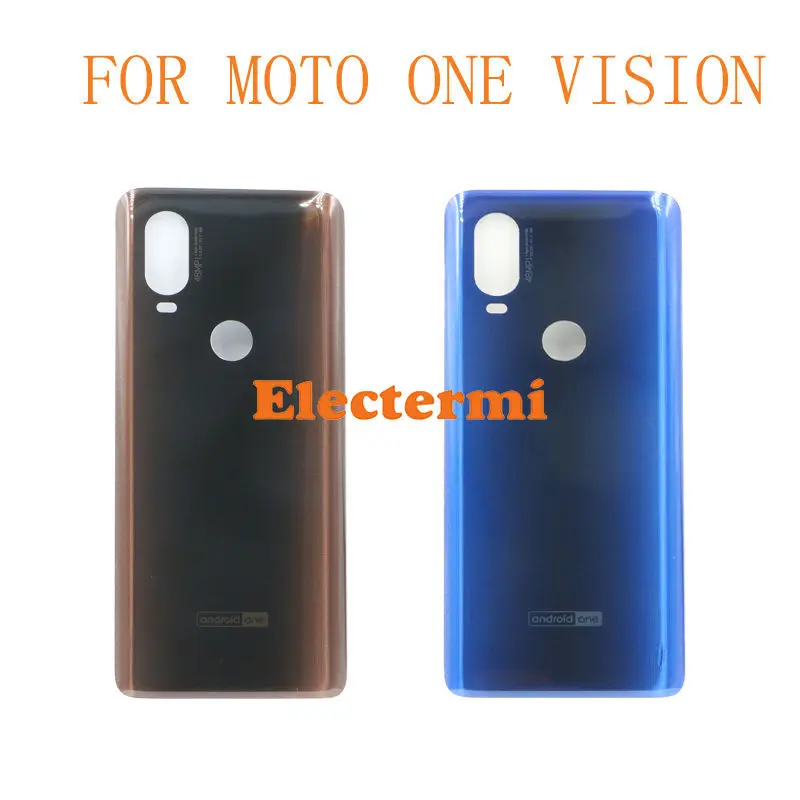 Для MOTOROLA ONE VISION/XT1970 1 MOTO XT 1970 ANDROID крышка батареи Tapa задний корпус задняя дверь
