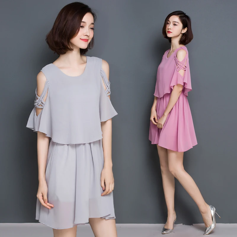 Размера плюс женская одежда платье 2020 в Корейском стиле Сезон лето vestidos Тонкий