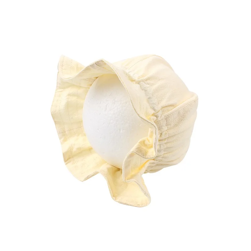 Cute Cotton Baby Beanie Hat Elastic Double Side Hat For Girls Fashion Baby Girls Bucket Hat Summer Sun Cap Baby Boys Clothing (4)