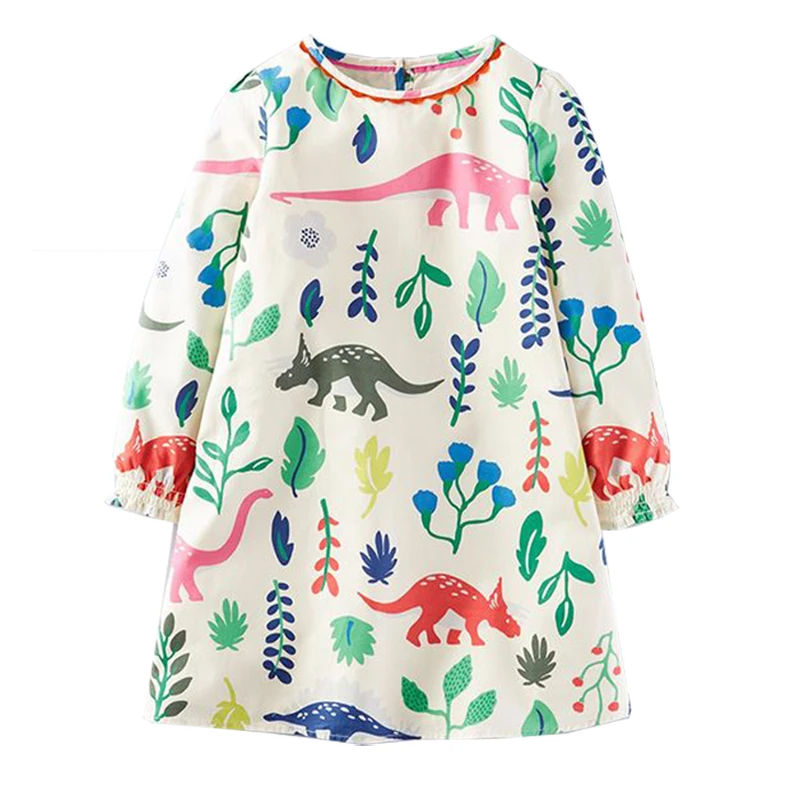 Jumping Meters Christmas Dress Baby Girl Clothes Autumn Winter Toddler Girls Dresses Vestidos Children Clothing Princess Dress