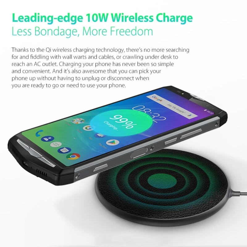 Смартфон Ulefone power 5s 6 0 дюймов Dual 4G Android 8 1 MKT6763 Восьмиядерный 4 Гб + 64 Беспроводная