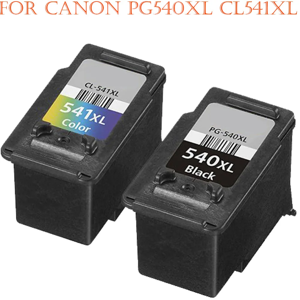 Hisaint для Canon PG540XL &amp CL541XL восстановленные черные и цветные чернильные картриджи