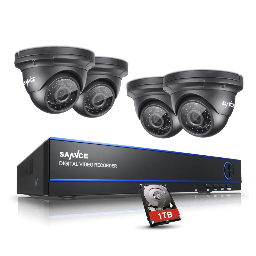 Dvr kit. Камера наблюдения sannce n 44pb датиш. код видеорегистратора sannce. ahd kit jortan 6115 ahd-8channel kit 1mpx(8pcs ahd,1.3mp camera,1pcs ahd dvr,8pcs video 20m cabel). outdoor surveillance system os-100-250.