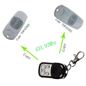 

copy CAME TOP-432EE, TOP-434EE Remote Control Transmitter Garage Door Gate Fob