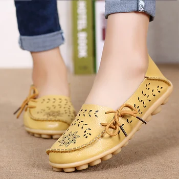

2018 Comfortable Flats Women Shoes Flats Shoes Woman Lady Shoes Working Ladies Shoes Slip On Shallow Plus Sizes