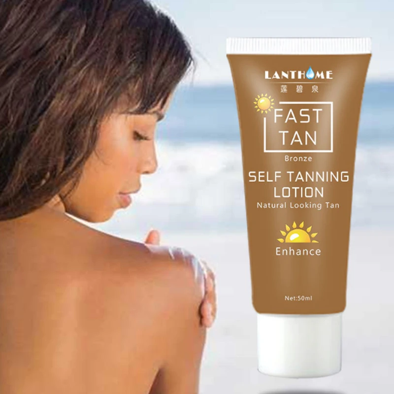 

Body Bronze Self hand Sun tan Tanning Enhance Lotion Day tanning cream natural bronzer Sunscreen tanner lotion for female
