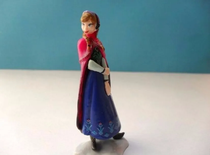 6 Pcs/set Frozen Figures Anna Elsa Action Figures Toys Snow Queen PVC Model Anime Toy Hans Collection Gift Children Kids Toys