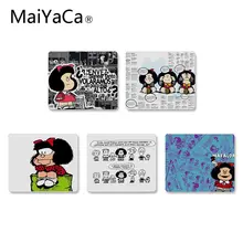 MaiYaCa Naughty Mafalda small Mouse pad PC Computer mat Smooth Writing Pad Desktops Mate gaming mouse pad anime mouse pad