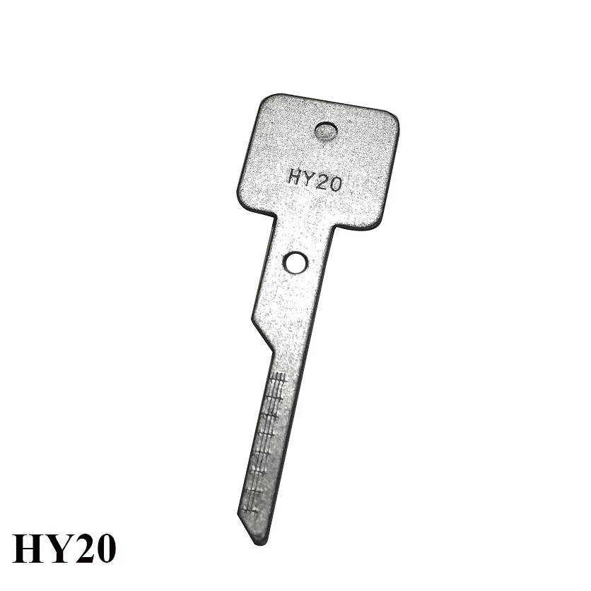 HY20 lishi 2in1 весы накладка на кнопку Выгравированный линейный режа зубы Заготовка