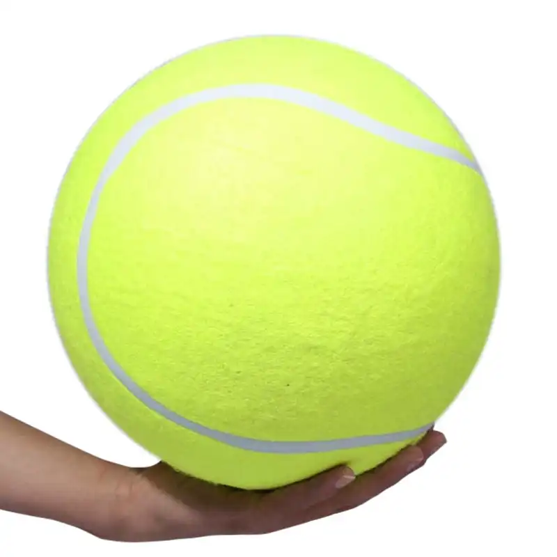 big tennis ball