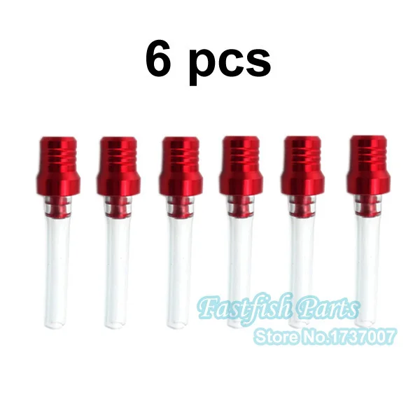 

6 pcs/pack Red Ordinary Gas Fuel Tank Cap Valve Vent Breather Hose For 140cc 150cc SSR Coolster Pit Dirt Bike