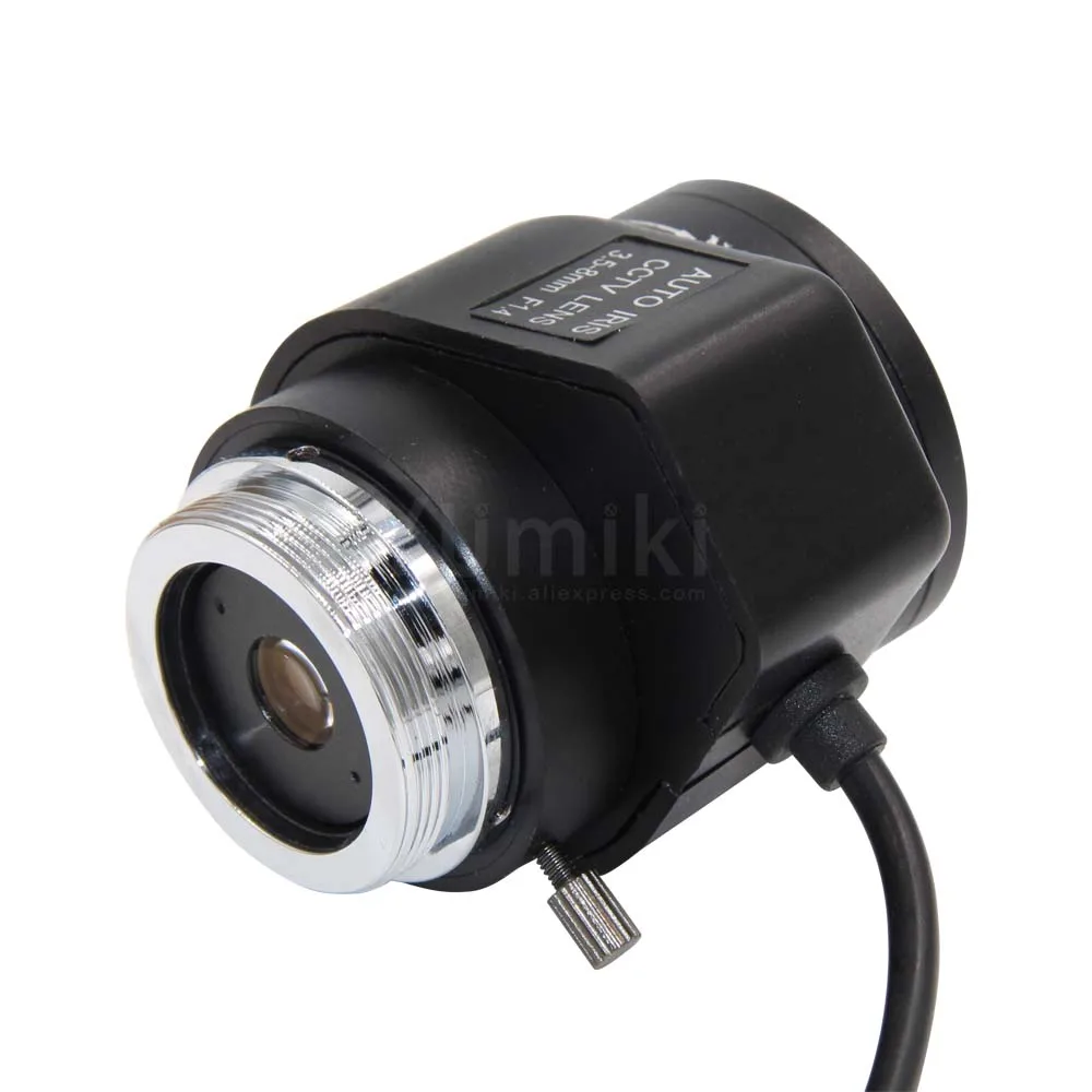 Yumiki варифокальный объектив с автоматической диафрагмой для камеры видеонаблюдения мм 1,4-8,0 мм F 3,5-64 CS Объектив для коробки камеры