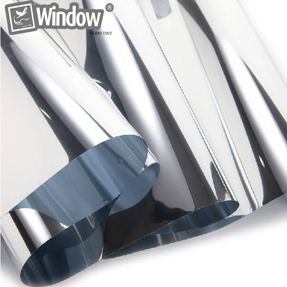 SUNICE Home One Way Mirror Tint Silver 20% 2" x 10 'светоотражающая пленка для окон, пленка для дома, 10 футов в рулоне