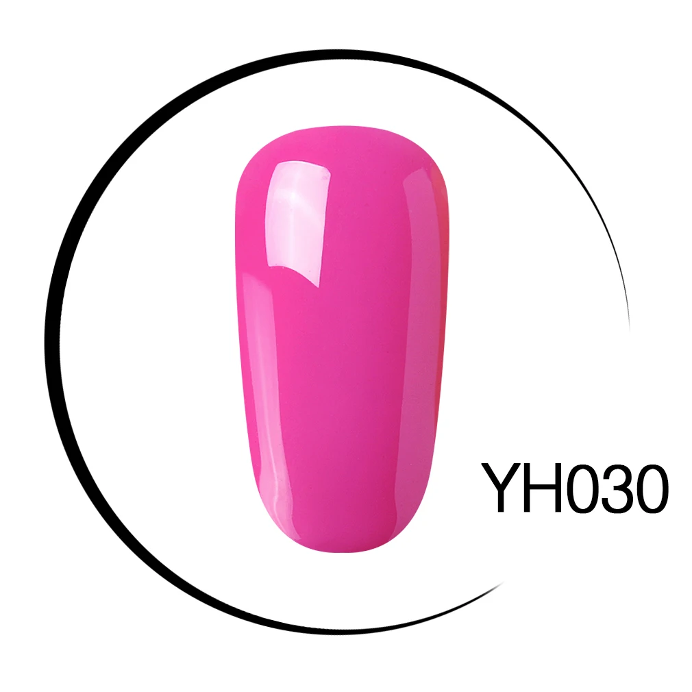 Elite99 Гель-лак замачиваемый УФ светодиодный Гель-лак для ногтей Базовое покрытие 10 мл розовый оранжевый светодиодный лак для ногтей УФ-отверждение Гель-лак - Цвет: YH030