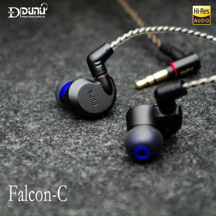 

DUNU Falcon-C Dynamic Flagship IEM-CNT(Carbon nano-tubes) Hi-Res HiFi earphone