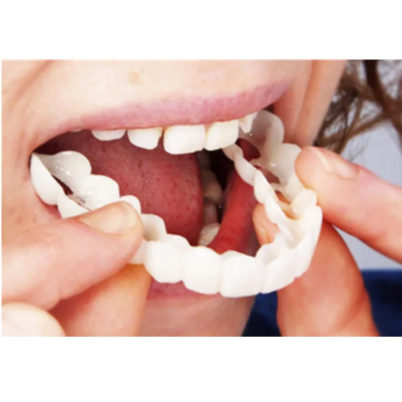 Teeth Whitening Snap On Smile Teeth Cosmetic Denture Perfect Smile