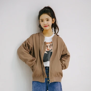 

Embroidered Chic Short Jacket Women 2019 Spring Autumn New Loose Fashion Baseball Uniform Ladies Casual Outerwear DS50351