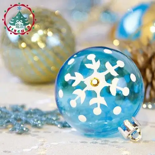 luxury painted christmas ball 6cm blue gold color christmas tree ornaments shop decoration color ball wholesale in ball ornaments from home garden on - Blue And Gold Christmas Decorations luxury painted christmas ball 6cm blue gold color christmas tree ornaments shop decoration color ball wholesale in ball ornaments from home garden on - Blue And Gold Christmas Decorations
