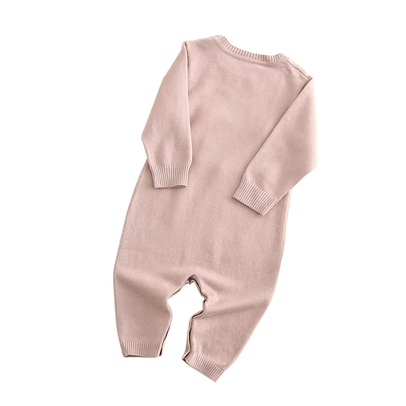 Baby Rompers Knitted Autumn Cotton Jumpsuit for Newborn Boy Girl Clothes One Piece Children' Overalls Toddler Kids Outfits 0-24M