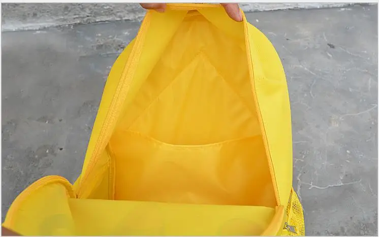  Pokemon Monster Yellow Pikachu Backpack School Book Bag with Ear for Boys Gilrs Kids Mochila back t - 33034729545