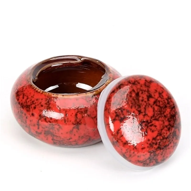 

Mini Ceramic Kiln Liquid Sealed Porcelain Jar Powder Cosmetic Packaging Box Honey Pot Colorful Makeup Box Well Sealed Porcelain