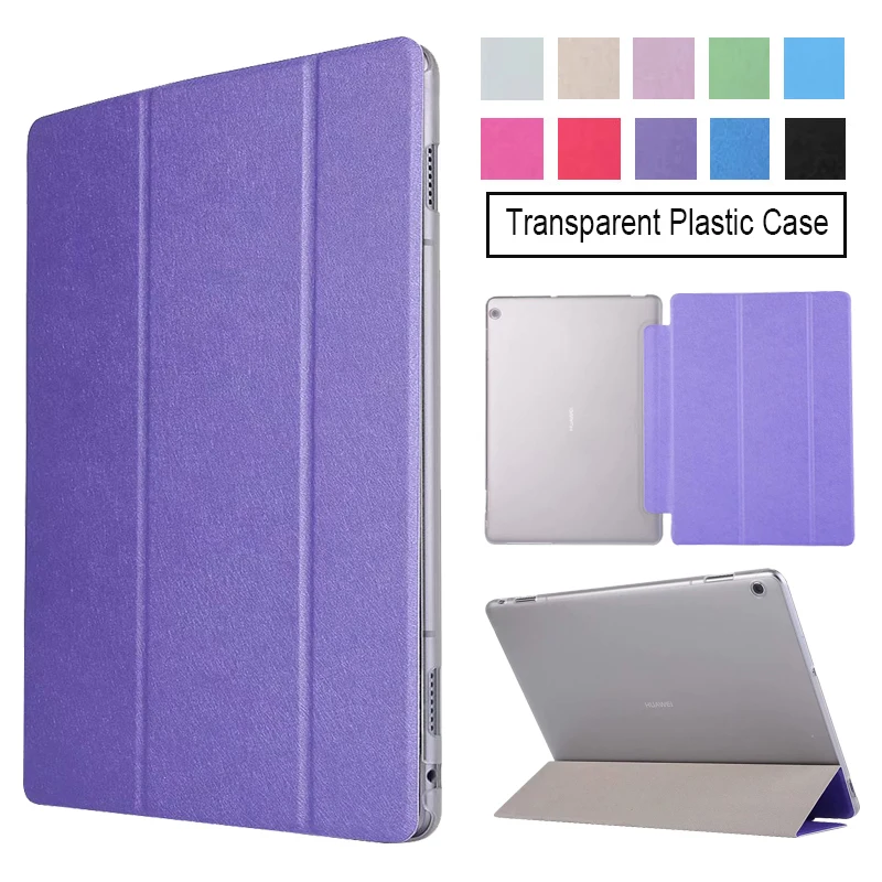 

Ultra Slim Silk Pattern Light Trifold Smart Wake Sleep Shell Case Cover for Huawei Mediapad M3 Lite 10 10.1inch Coque Capa Funda