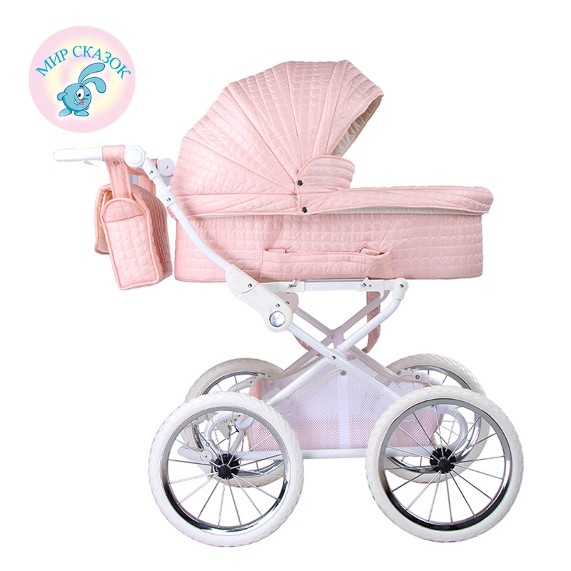 Russia free shipping European royal baby stroller two way shock