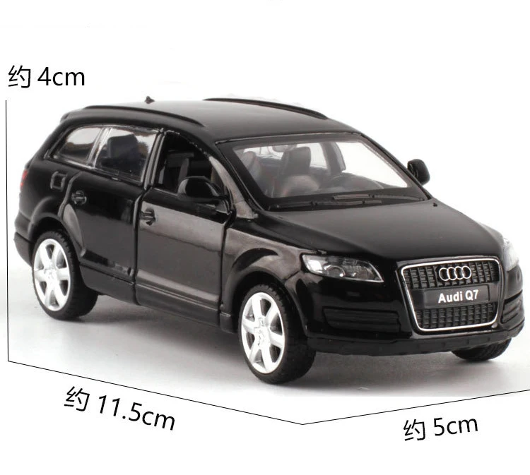 Caipo 1:43 автомобиль Audi Q7 литой Сплав металл модель автомобиля для коллекции подарка
