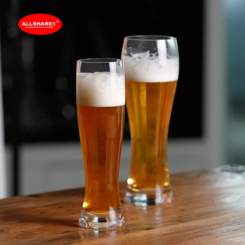 Набор стеклянных Пивных Бокалов ручной работы 2 шт. 330 мл 500 60000X|glass set|beer glassglass beer |