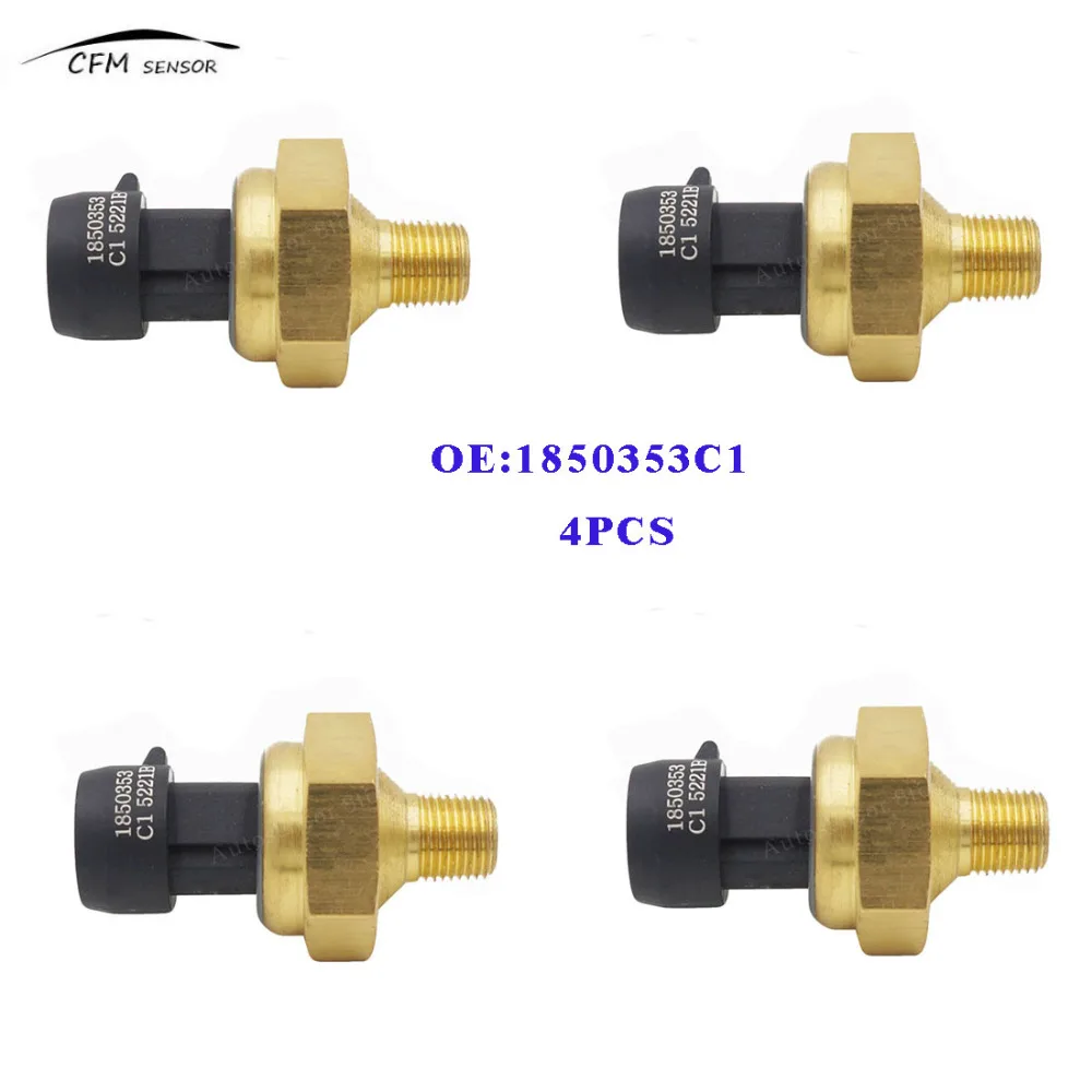 4PCS 1850353C1 EBP Exhaust Back Pressure Sensor For Ford Powerstroke 97