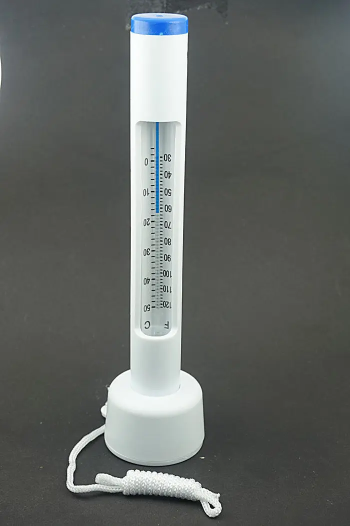 

Swimming Pool Thermometer Bath White Floating Water Spa Hot Tub Temperature