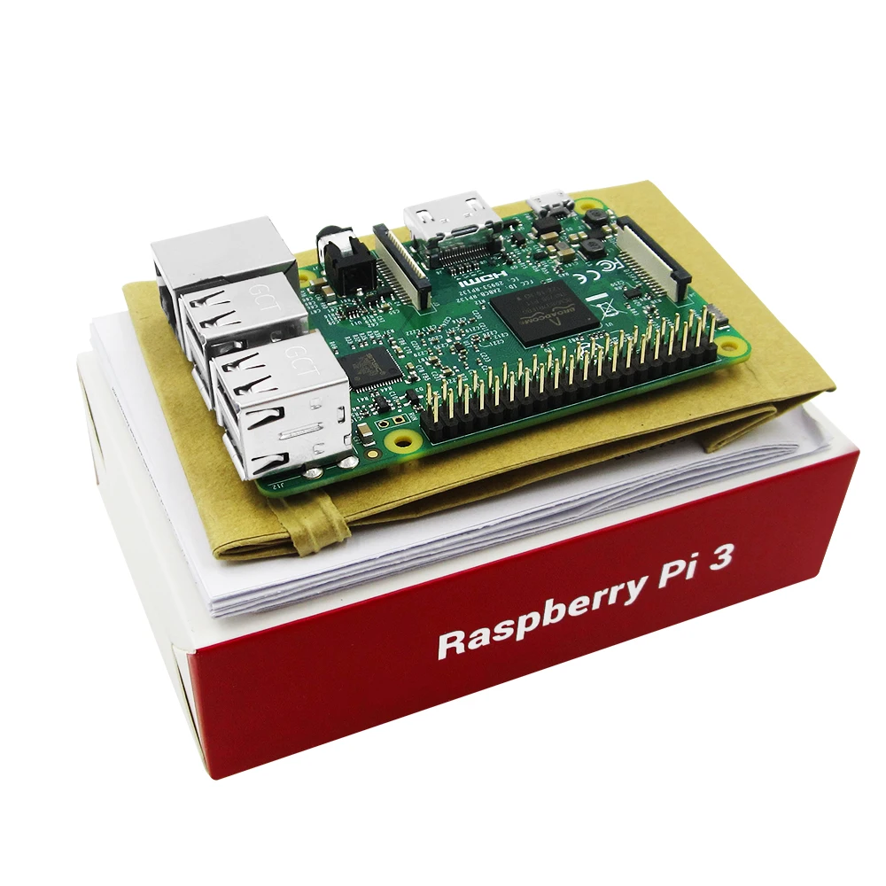 2016 Nuovo Element14 Originale Raspberry Pi 3 Modello B Board 1Gb Lpddr2 Bcm2837 Quad-Core Ras Pi3 B,Pi 3B,Pi 3 B Con