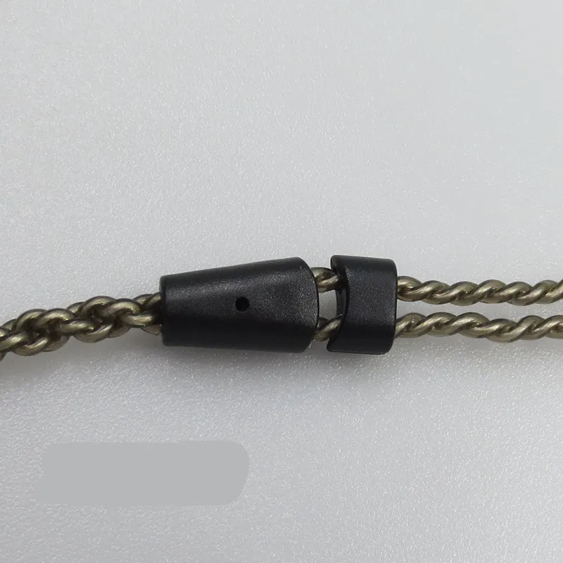 Replacement Audio Cable for Sennheiser IE8 IE80 IE8i Headphones 6N Single Crystal Silver Microphone Volume Control 23JunT5